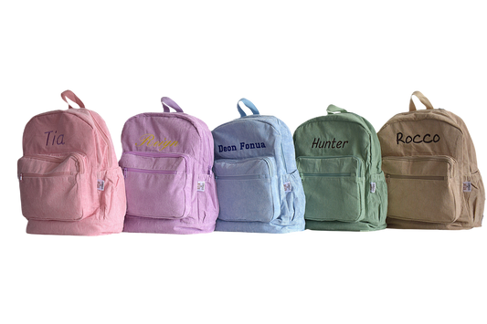 Corduroy Backpack